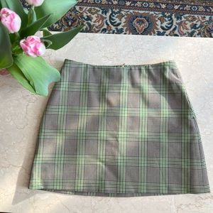 Aritzia Plaid Skirt